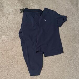 Navy Blue XL Figs Scrub Set